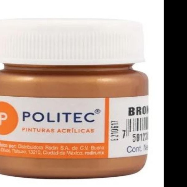 PINTURA ACRILICA POLITEC 30ML. BRONCE 702 PZA